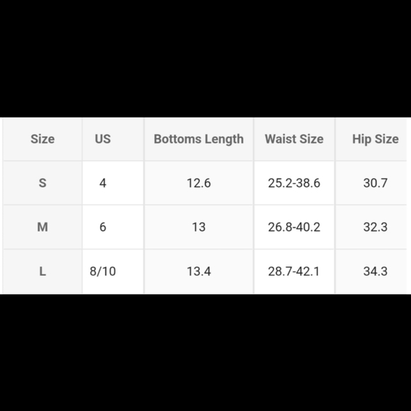 Orange white and green floral print high waist bikini bottom size S M L - Picture 5 of 5